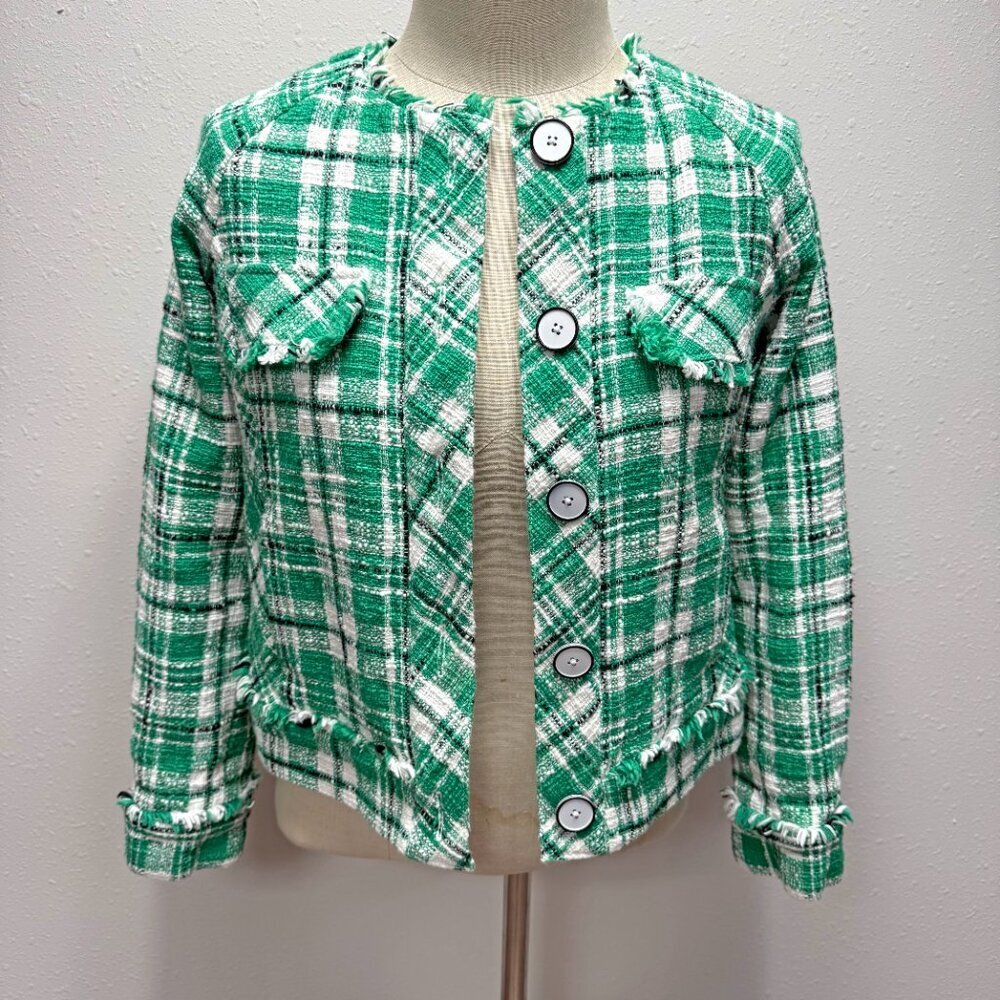 Cabi Tweed Library Jacket View 5